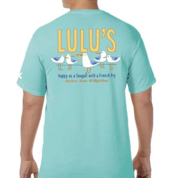 Lucy Buffett’s Lulu’s Happy as a Seagull Tshirt - Picture 4 of 5